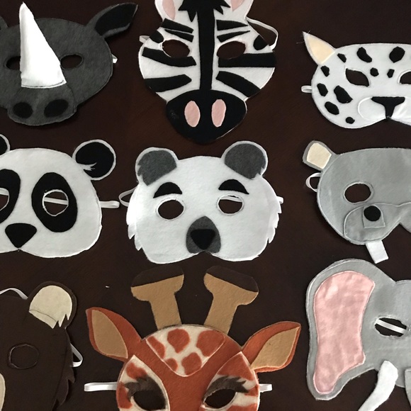 Animal Safari mask - Picture 2 of 6